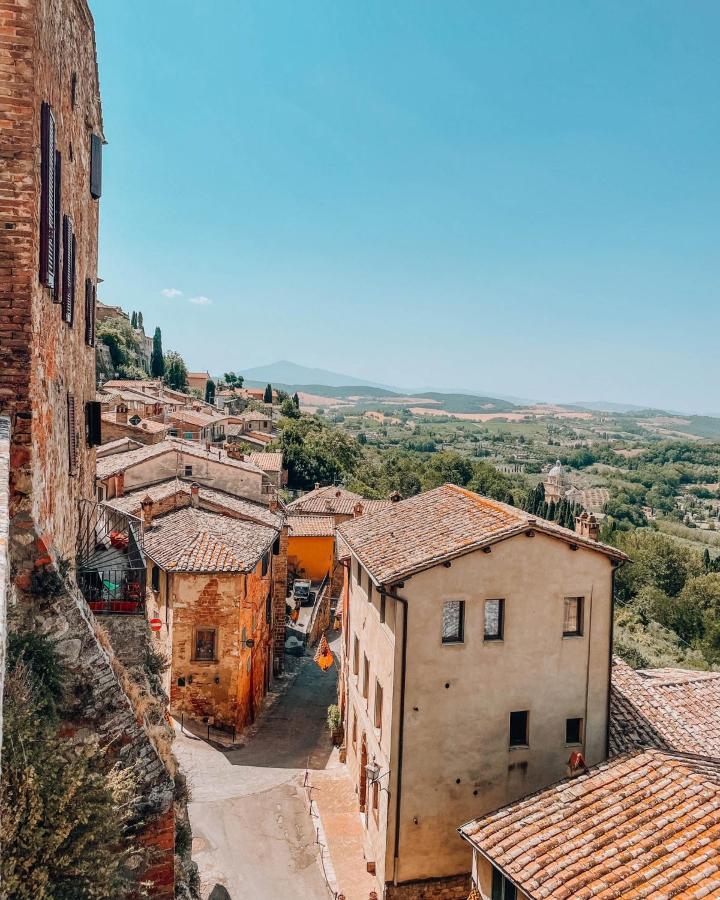 Il Palco Montepulciano, Vista Incredibile, 150Mt Da Piazza Grande Leilighet Eksteriør bilde