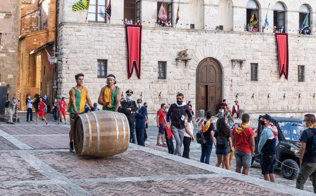Il Palco Montepulciano, Vista Incredibile, 150Mt Da Piazza Grande Leilighet Eksteriør bilde