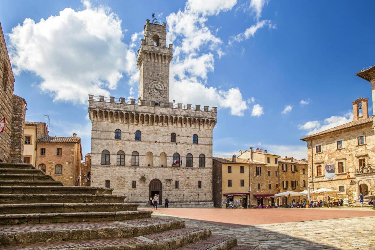 Il Palco Montepulciano, Vista Incredibile, 150Mt Da Piazza Grande Leilighet Eksteriør bilde