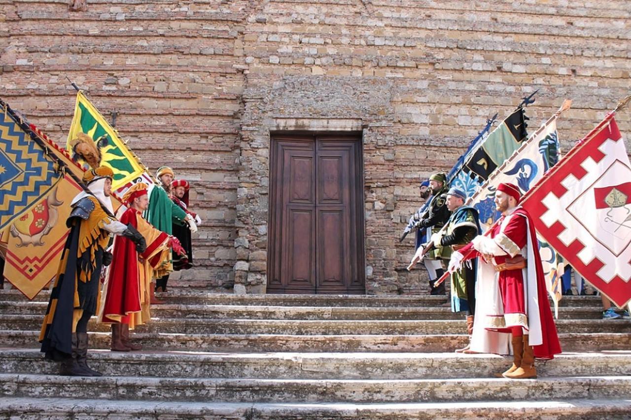 Il Palco Montepulciano, Vista Incredibile, 150Mt Da Piazza Grande Leilighet Eksteriør bilde